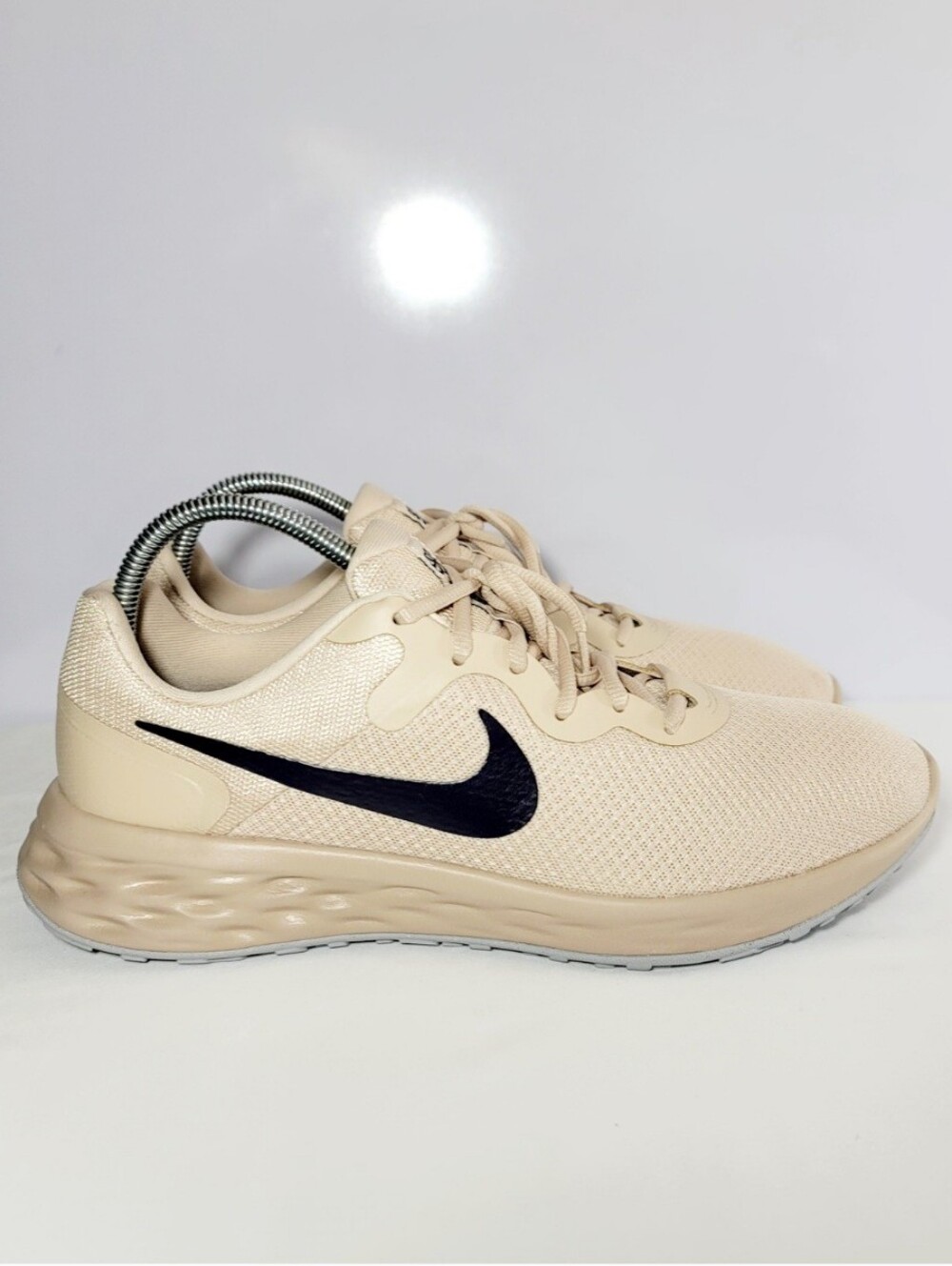 Nike Mens Size 11.5 Revolution 6 Next Nature Oatmeal Sneaker's.